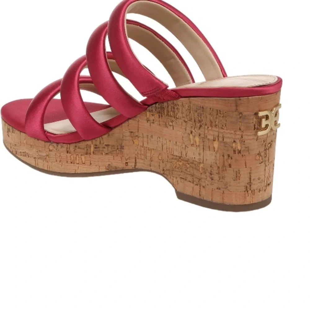 Sam Edelman Yuki Suede Platform Wedge Sandal